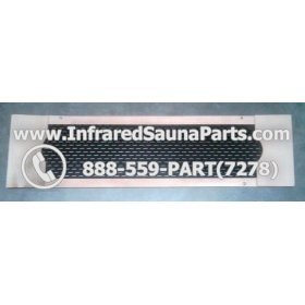 WOOD HEATER COVERS - HEMLOCK WOOD STYLE 1 HEATER COVER IN BLACK 2