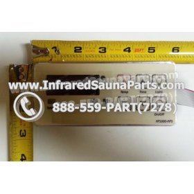 CIRCUIT BOARDS WITH  FACE PLATES - CIRCUIT BOARD  WITH FACEPLATE AIRWALL INFRARED SAUNA WHITE 2