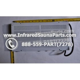 COMPLETE CONTROL POWER BOX WITH CONTROL PANEL - COMPLETE CONTROL POWER BOX CAL SAUNA INFRARED SAUNA STYLE 1 WITH ONE CONTROL PANEL 4