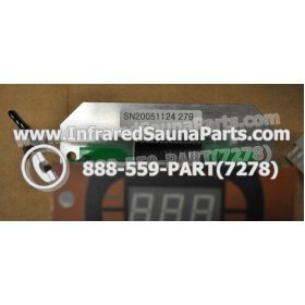 CIRCUIT BOARDS WITH  FACE PLATES - CIRCUIT BOARD WITH FACE PLATE HAVEN SAUNA AND REMOTE CONTROL 4