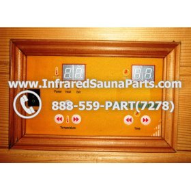 FACE PLATES - FACEPLATE FOR CIRCUIT BOARD ZENAWAKENING  INFRARED SAUNA 10J0460 2