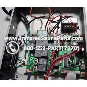 COMPLETE CONTROL POWER BOX 110V / 120V - COMPLETE CONTROL POWER BOX 110V / 120V WATERSTAR  INFRARED SAUNA STYLE 9 13