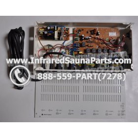 COMPLETE CONTROL POWER BOX 110V / 120V - COMPLETE CONTROL POWER BOX 110V / 120V LONGEVITY  INFRARED SAUNA STYLE 4 5