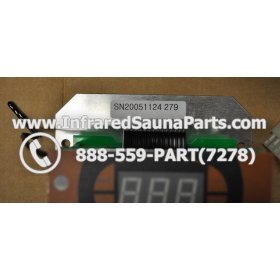 COMPLETE CONTROL POWER BOX WITH CONTROL PANEL - COMPLETE CONTROL POWER BOX CLEARLIGHT 110V  220V SN20051124185 WITH CIRCUIT BOARD SN 20051124279 AND FACEPLATE AND REMOTE CONTROL 11