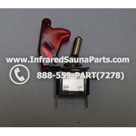 SWITCHES - SWITCH ON OFF STYLE 1 IN RED 3