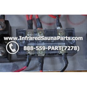 COMPLETE CONTROL POWER BOX 220V / 240V - COMPLETE CONTROL POWER BOX  220V / 240V WATERSTAR INFRARED SAUNA STYLE 1 10