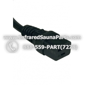 PLUG IN WIRES - PLUG IN WIRES - 1 FEMALE PLUG (Square) & 3 Bare Wires 1