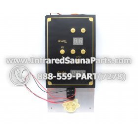 CIRCUIT BOARDS WITH  FACE PLATES - CIRCUIT BOARDS WITH FACE PLATES - DELUXE SAUNA (6 BUTTONS) 3