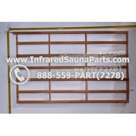 WOOD BACKRESTS - HEMLOCK BACKREST WITH CORNER  EDGE ( 33" x 55" ) 3