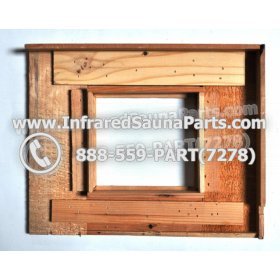 WOOD CONTROL PANEL TRIMS - HEMLOCK WOOD CONTROL PANEL TRIM STYLE 3 4