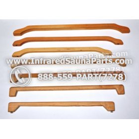 WOOD HANDLES + TOWEL HANDLES - HEMLOCK WOOD TOWEL HANDLE ( 22" x 1.75" ) 1