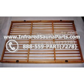 WOOD BACKRESTS - HEMLOCK WOOD BACKREST ( 56.5" x 37" ) 3