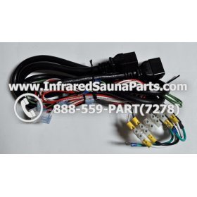 COMPLETE CONTROL POWER BOX WITH CONTROL PANEL - COMPLETE CONTROL POWER BOX CEDRUS 110V / 220V SN20051124185 WITH CIRCUIT BOARD SN 20051124279 AND FACEPLATE AND REMOTE CONTROL WITH WIRING 4