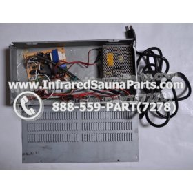 COMPLETE CONTROL POWER BOX 110V / 120V - COMPLETE CONTROL POWER BOX 110V / 120V IRONMAN INFRARED SAUNA STYLE 2 4