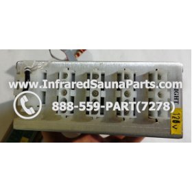 COMPLETE CONTROL POWER BOX WITH CONTROL PANEL - COMPLETE CONTROL POWER BOX EZE INFRARED SAUNA WITH CONTROL PANEL 13