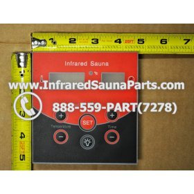 FACE PLATES - FACEPLATE FOR CIRCUIT BOARD PRECISION THERAPY INFRARED SAUNA  06S085 2