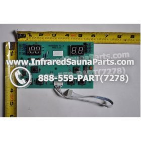 CIRCUIT BOARDS / TOUCH PADS - CIRCUIT BOARD  TOUCHPAD PRECISION THERAPY INFRARED SAUNA NYSN3DB F1.3 WITH WIRE 2
