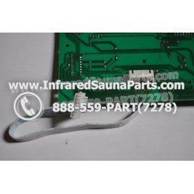 CIRCUIT BOARDS WITH  FACE PLATES - CIRCUIT BOARD WITH FACEPLATE LUX INFRARED SAUNA  NYSN3DB F1.3 WITH WIRE 6