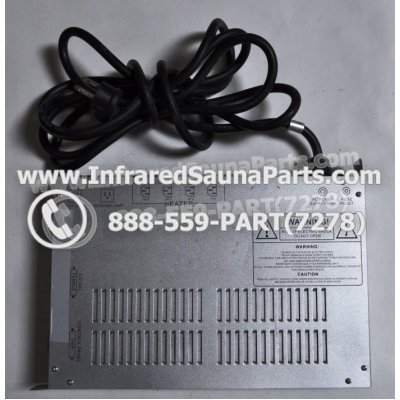 COMPLETE CONTROL POWER BOX 110V / 120V - COMPLETE CONTROL POWER BOX 110V / 120V VIDAL  INFRARED SAUNA STYLE 3 1