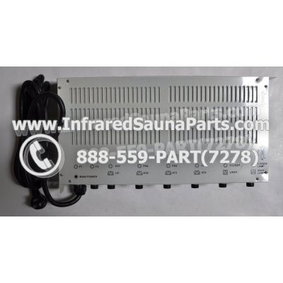 COMPLETE CONTROL POWER BOX 220V / 240V - COMPLETE CONTROL POWER BOX 220V / 240V LONGEVITY  INFRARED SAUNA STYLE 4 1